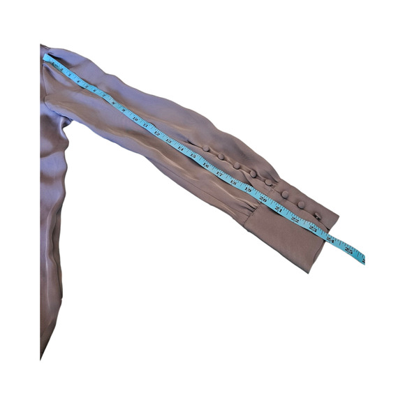 Express Small Gray Long Sleeve Shirt - Picture 7 of 7